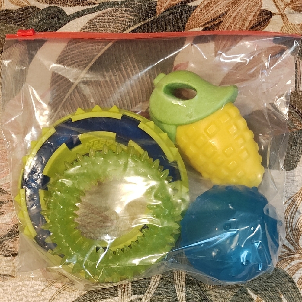 PETS: BEACH FUN! FLOAT & LIGHT-UP WATER DOG TOYS